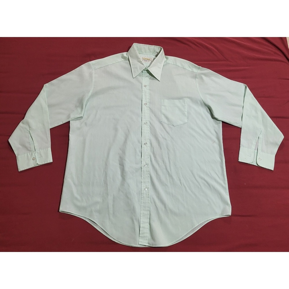 Supreme Loose Fit Mint Size X-Large Shirt Button-Up Collared NWOT